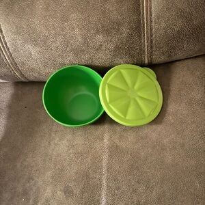 Tupperware Green Citrus Keeper. New